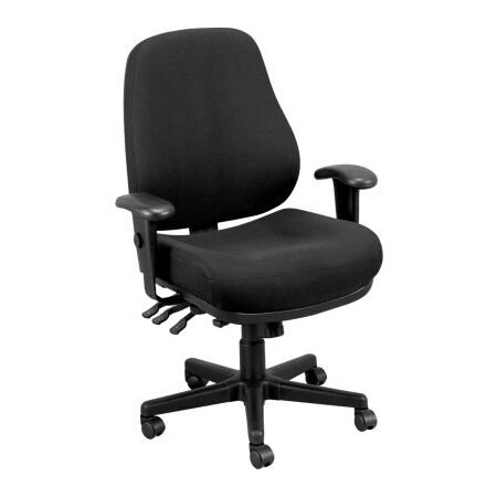 Raynor Marketing Eurotech 24/7 Executive High Back Chair - Black Fabric 24/7-BLKDOVE